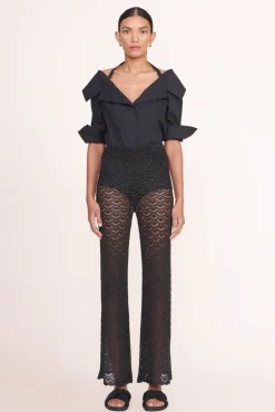 STAUD -ADRIANNA PANT - BLACK