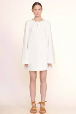 STAUD -AMANDA DRESS - IVORY