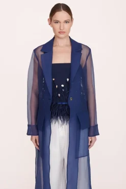 STAUD -ASHLEY COAT - NAVY