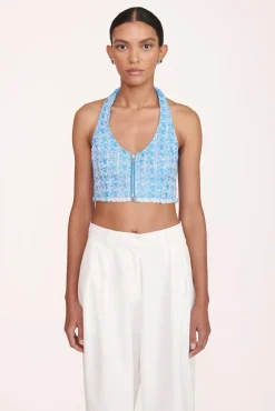 STAUD -BECCA TOP - PACIFIC