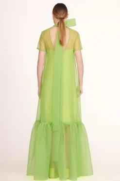 STAUD Occasion Dresses-CALLUNA DRESS - KIWI