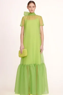 STAUD Occasion Dresses-CALLUNA DRESS - KIWI