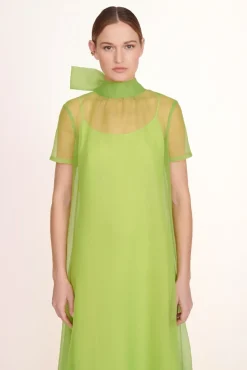 STAUD -CALLUNA DRESS - KIWI