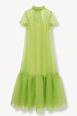 STAUD -CALLUNA DRESS - KIWI