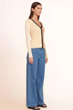 STAUD -CARGO SWEATER - FENNEL MULTI