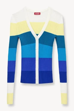 STAUD -CARGO SWEATER - PACIFIC STRIPE