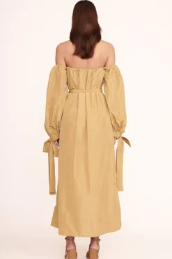 STAUD -COLBY DRESS - KHAKI