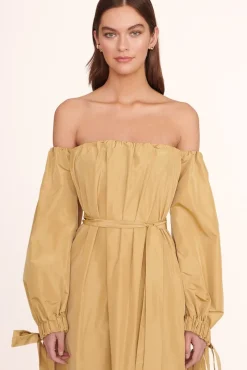 STAUD -COLBY DRESS - KHAKI