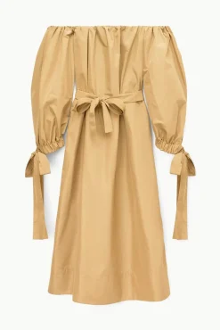 STAUD -COLBY DRESS - KHAKI