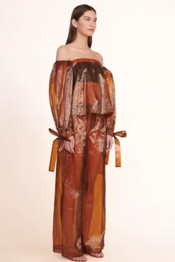 STAUD -COLBY TOP - AMBER