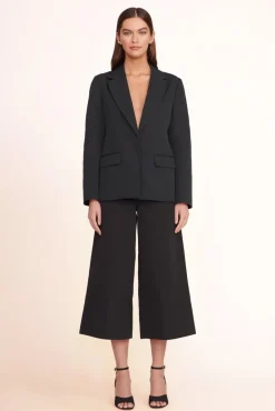 STAUD -CROPPED OAK PANT - BLACK