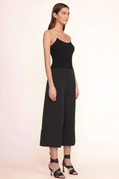 STAUD -CROPPED OAK PANT - BLACK