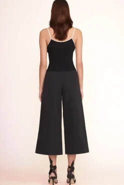 STAUD -CROPPED OAK PANT - BLACK