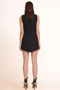 STAUD Occasion Dresses-CRYSTAL DRESS - BLACK
