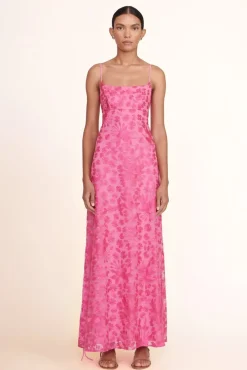 STAUD -DESTINY DRESS - BLOSSOM GARDEN PARTY