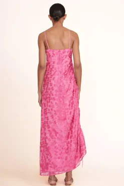 STAUD -DESTINY DRESS - BLOSSOM GARDEN PARTY
