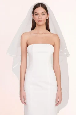 STAUD Bridal Accessories-EMBROIDERED VEIL - COMING SOON