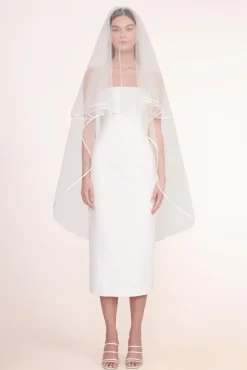STAUD Bridal Accessories-EMBROIDERED VEIL - GAME OVER
