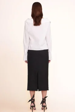 STAUD -FELICITY TOP - WHITE