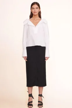 STAUD -FELICITY TOP - WHITE