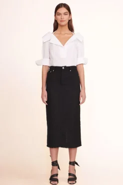 STAUD -FELICITY TOP - WHITE