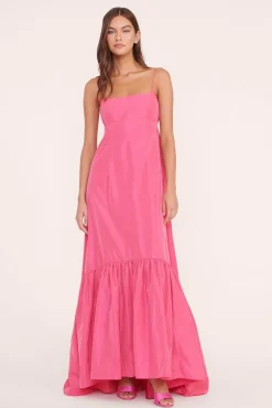 STAUD Occasion Dresses-FLORENCE DRESS - BLOSSOM