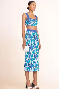 STAUD -GIOVANNI SKIRT - PACIFIC PARADISE