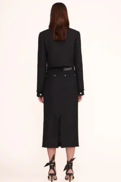 STAUD -GUINEVERE SKIRT - BLACK