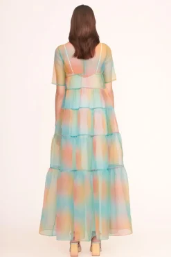STAUD Occasion Dresses-HYACINTH DRESS - MULTI AURA