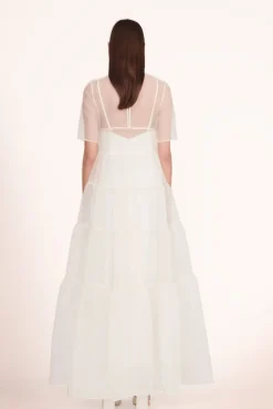 STAUD -HYACINTH DRESS - WHITE