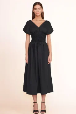 STAUD -JACKSON DRESS - BLACK