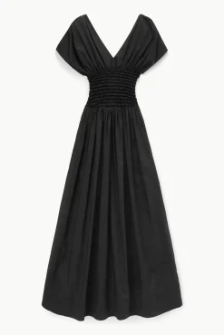 STAUD -JACKSON DRESS - BLACK