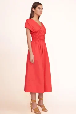 STAUD -JACKSON DRESS - HIBISCUS