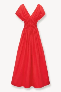 STAUD -JACKSON DRESS - HIBISCUS
