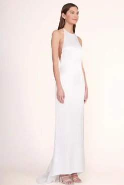 STAUD Bridal Dresses-JANET DRESS - WHITE