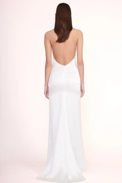 STAUD Bridal Dresses-JANET DRESS - WHITE