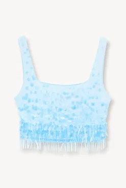 STAUD Occasion Dresses-JASMIN TOP - SHALLOW