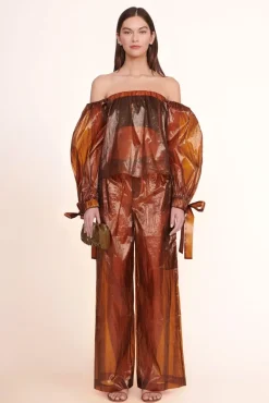 STAUD -JORDAN PANT - AMBER