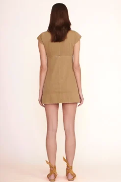 STAUD -JULIA DRESS - ROSEMARY