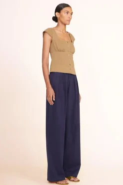 STAUD -JULIA TOP - ROSEMARY
