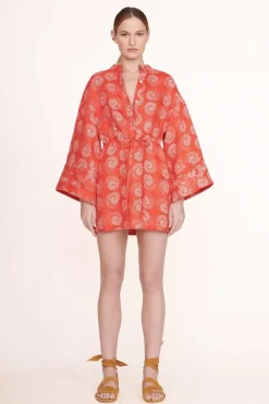 STAUD -KARLEE DRESS - HIBISCUS WHIRLPOOL