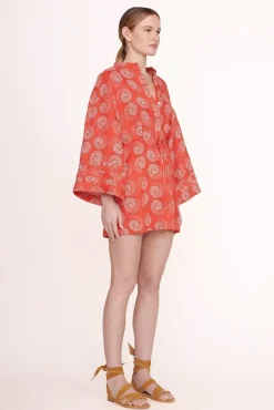 STAUD -KARLEE DRESS - HIBISCUS WHIRLPOOL