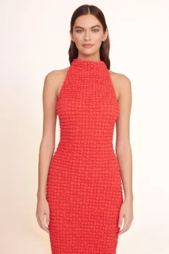 STAUD -KIERA DRESS - HIBISCUS