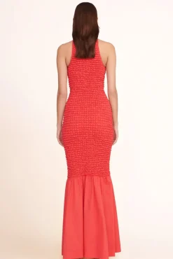 STAUD Occasion Dresses-KIERA DRESS - HIBISCUS