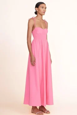 STAUD -LANDRY DRESS - PLUMERIA