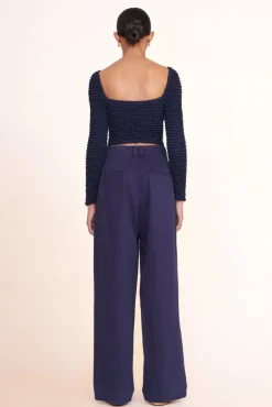 STAUD -LUISA PANT - NAVY