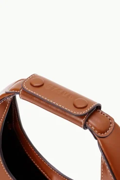 STAUD -MINI MOON BAG - TAN
