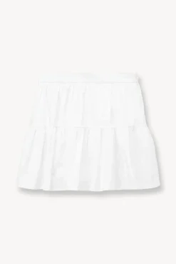 STAUD -MINI SEA SKIRT - WHITE