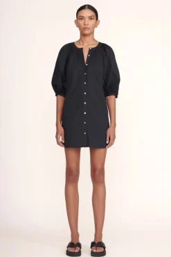 STAUD -MINI VINCENT DRESS - BLACK