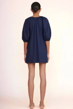 STAUD -MINI VINCENT DRESS - NAVY